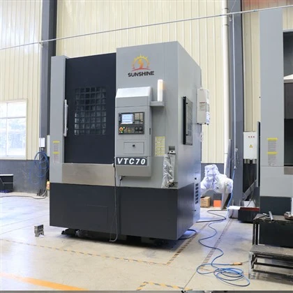 CNC navpični tokar VTC70-Majhen navpični tokar