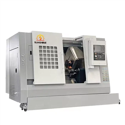 Prilagojena stružnica s poševnimi tirnicami